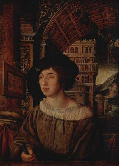 Portrait of a Young Man,, Ambrosius Holbein